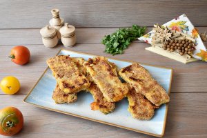 Cordon bleu cu dovlecei la cuptor - Varianta usoara si gustoasa