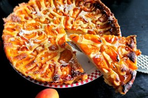 Tarta cu caise - Reteta delicioasa fara zahar
