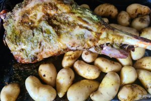 Pulpa de miel confiata 3 ore cu unt de usturoi