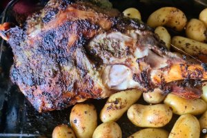 Pulpa de miel confiata 3 ore cu unt de usturoi
