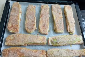 Cordon bleu cu dovlecei la cuptor - Reteta gustoasa si rapida