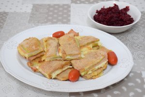 Cordon bleu cu dovlecei la cuptor - Reteta gustoasa si rapida