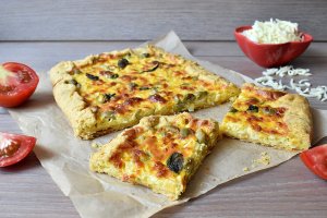 Tarta cu porumb si mozzarella - Aperitivul gustos si satios