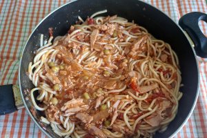 Spaghete cu ton - Reteta simpla si gustoasa