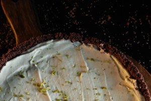 Tartă cu cremă de lămâie și lapte condensat - Rețeta rapidă și delicioasă