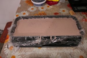 Desert cu cirese din dulceata de cirese negre amare