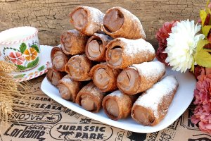 Rulouri cu cacao - Reteta delicioasa de casa