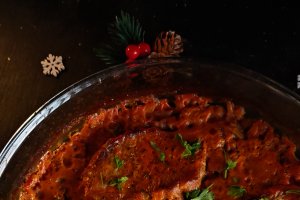 Cotlet de porc în sos roze - Simplu, rapid și plin de savoare