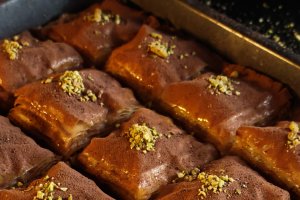 Baclava însiropată cu lapte - Gust bogat și textură perfectă