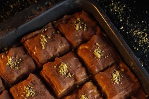 Baclava însiropată cu lapte - Gust bogat și textură perfectă
