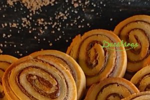 Biscuiți spirală cu Nutella - Delicioși și fragezi