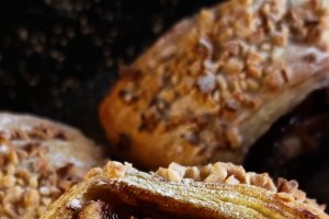 Rulouri cu nutella și banane - Desert rapid și delicios
