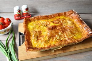 Spanakopita, placinta sarata cu spanac si branza - Reteta savuroasa de casa
