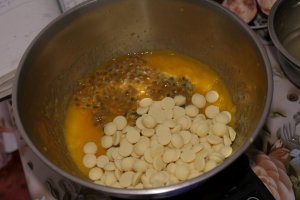 Tort Sa vina Primavara -  Reteta cu mango, fructul pasiuni si banane