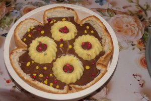 Tort Sa vina Primavara -  Reteta cu mango, fructul pasiuni si banane