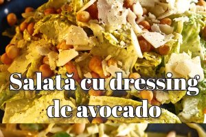 Salată de varză cu dressing de avocado - Rețeta savuroasă și sănătoasă