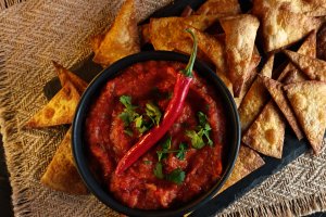 Salsa de legume pentru nachos - Rețeta ușoară și savuroasă