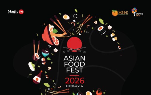 Minivacanță culinară în Asia:  de la colțunași chinezești la copane de înghețată  Asia Food Fest are loc între 22 și 24 mai, în Parcul Titan