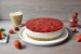 Cheesecake cu capsuni si banane, fara coacere-0