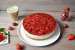 Cheesecake cu capsuni si banane, fara coacere-3
