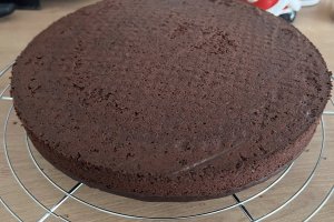 Tort cu mure, cirese si ciocolata