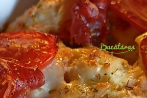 Budincă de pâine cu telemea - Rețeta rapidă și gustoasă