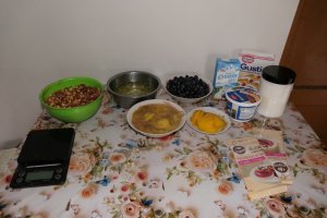 Prajitura cu mango si afine ( Alfonso 18 ani )
